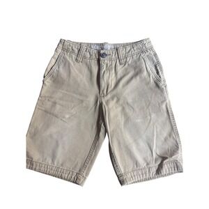 Y2K Aeropostale‎ Khaki Chino Shorts Men's Size 27 Beige Casual 2000s Style